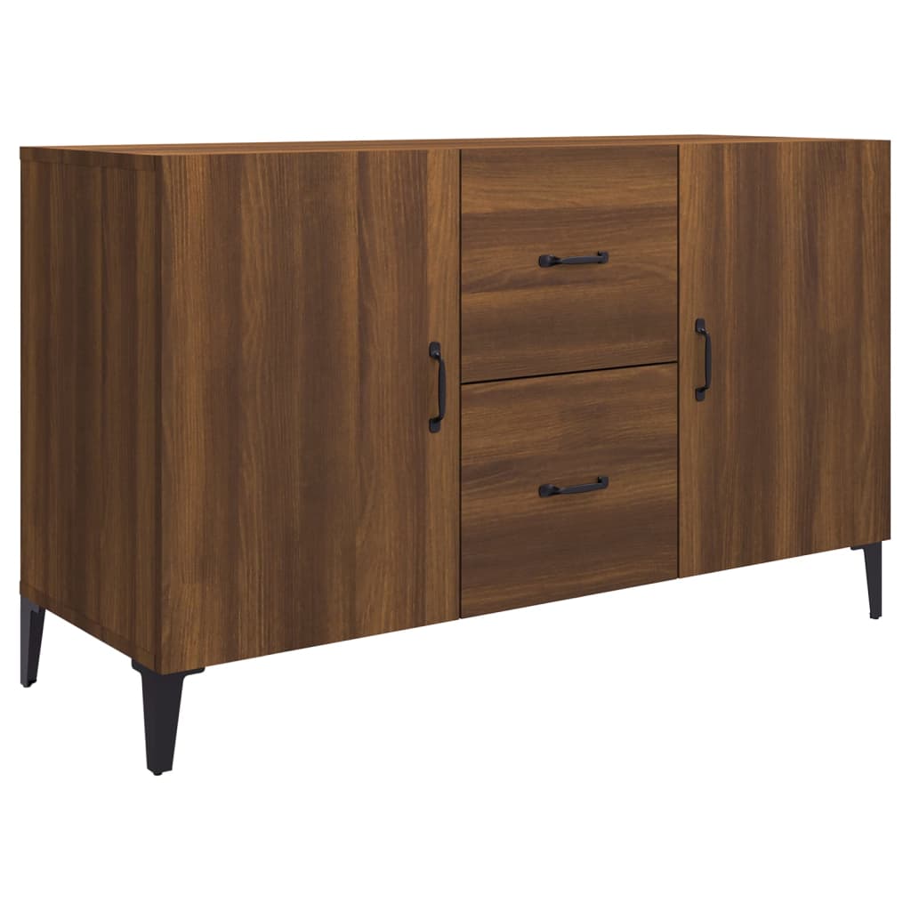 Credenza Rovere Marrone 100x36x60 cm in Legno Multistrato cod mxl 9092