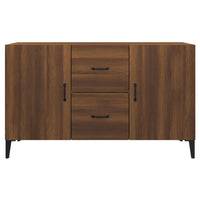 Credenza Rovere Marrone 100x36x60 cm in Legno Multistrato cod mxl 9092