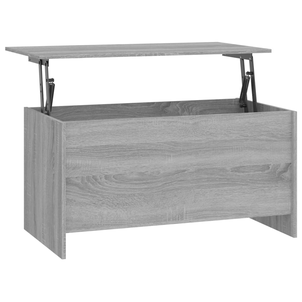 Tavolino Grigio Sonoma 102x55,5x52,5 cm in Legno Multistrato 819267