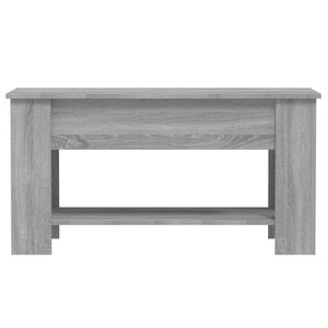 Tavolino da Salotto Grigio Sonoma 101x49x52cm Legno Multistrato cod mxl 9996