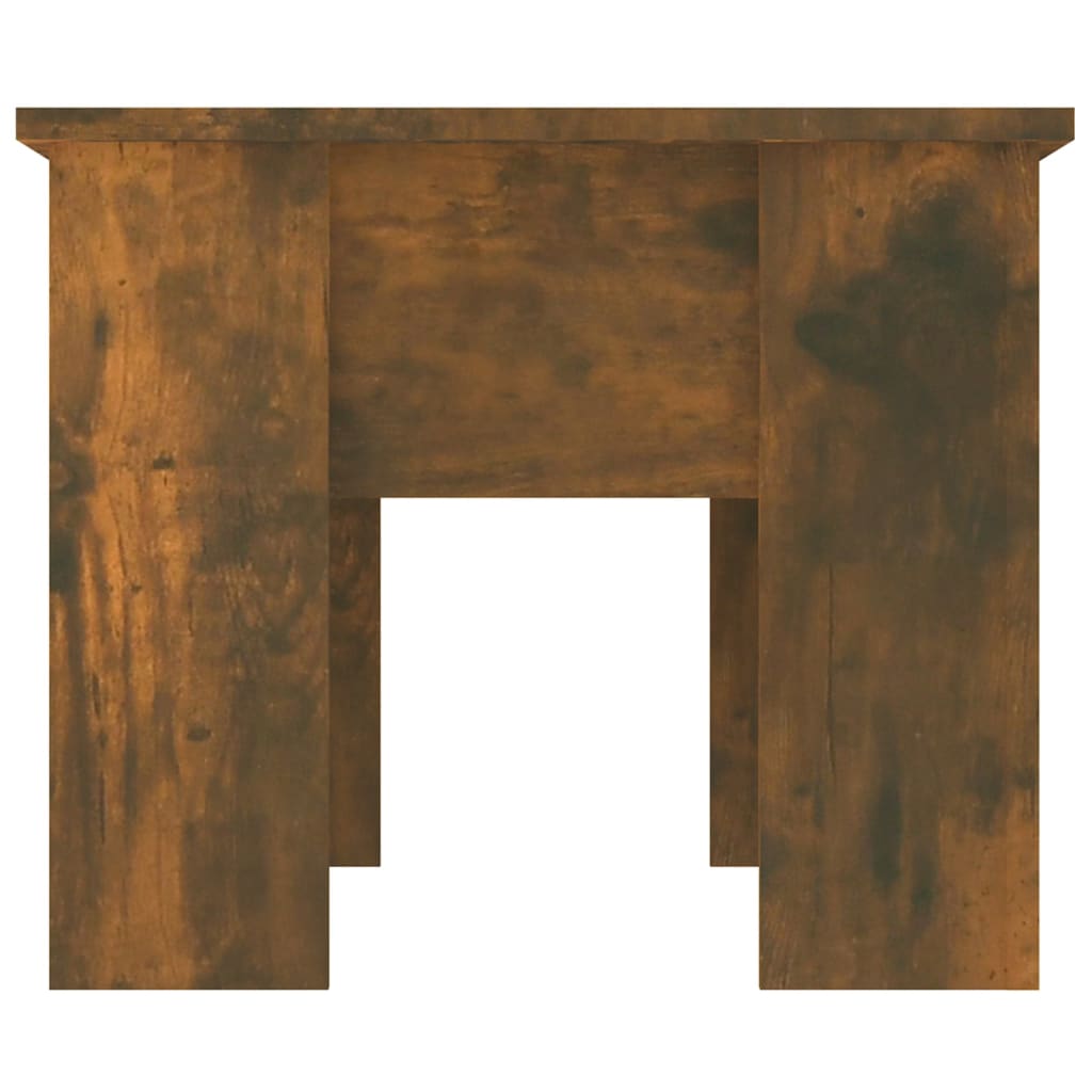 Tavolino da Salotto Rovere Fumo 79x49x41cm in Legno Multistrato 819281