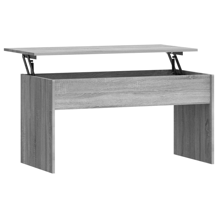 Tavolino Grigio Sonoma 101x50,5x52,5 cm in Legno Multistrato 819285