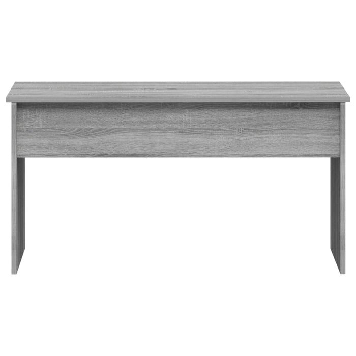 Tavolino Grigio Sonoma 101x50,5x52,5 cm in Legno Multistrato 819285