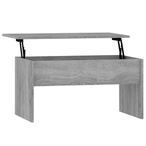 Tavolino Salotto Grigio Sonoma 80x50,5x41,5cm Legno Multistrato 819288