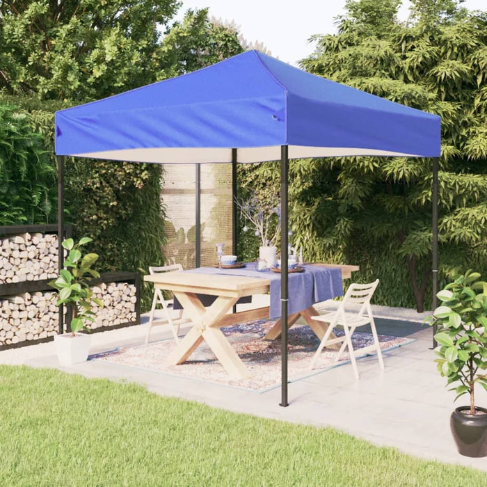 Tenda per Feste Pieghevole Blu 2x2 m 93493