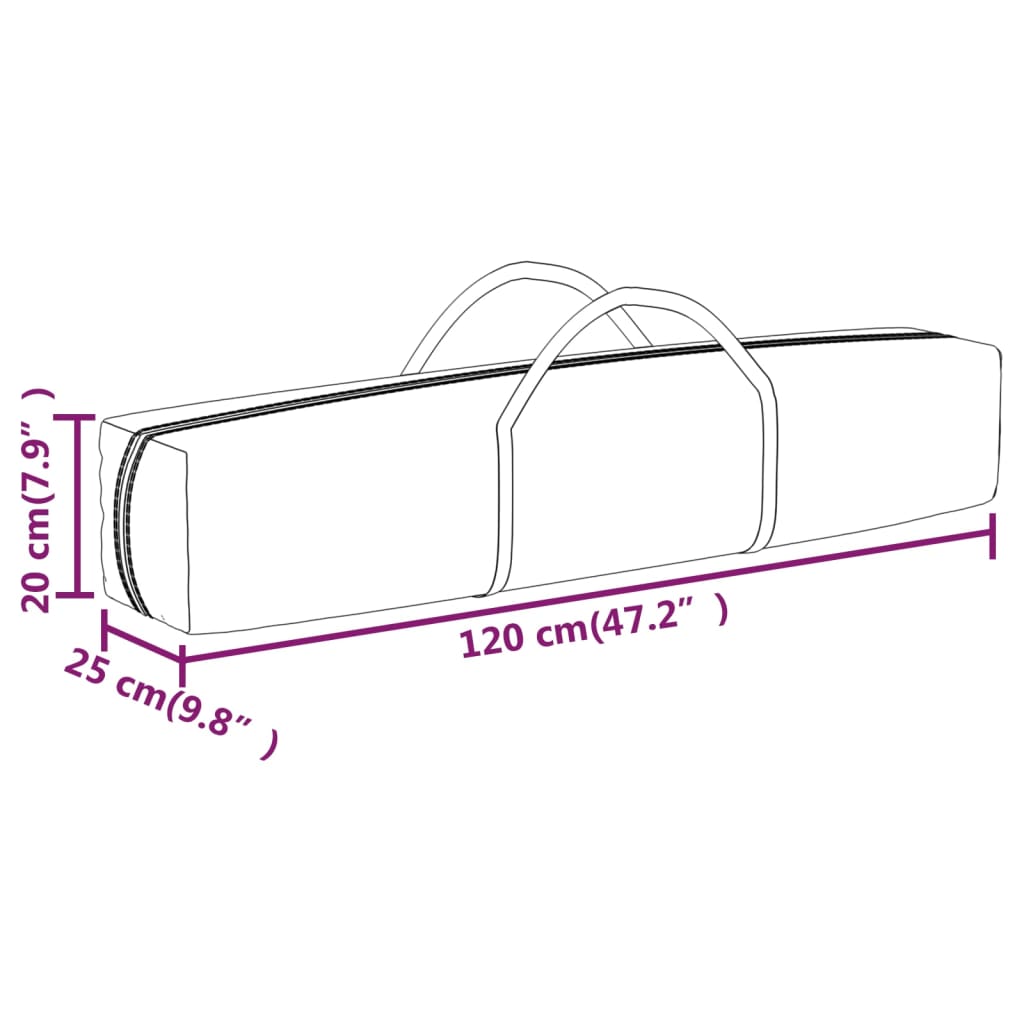 Tenda per Feste Pieghevole Crema 2x2 m cod mxl 66178