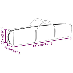 Tenda per Feste Pieghevole Crema 2x2 m cod mxl 66178