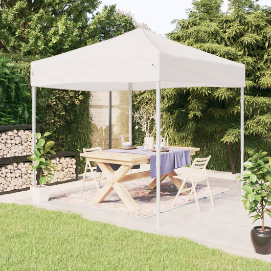 Tenda per Feste Pieghevole Bianca 2x2 m 93496