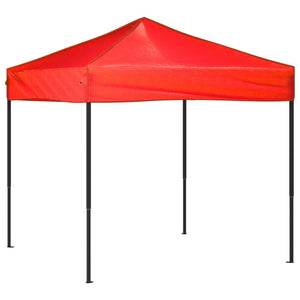 Tenda per Feste Pieghevole Rossa 2x2 m 93499