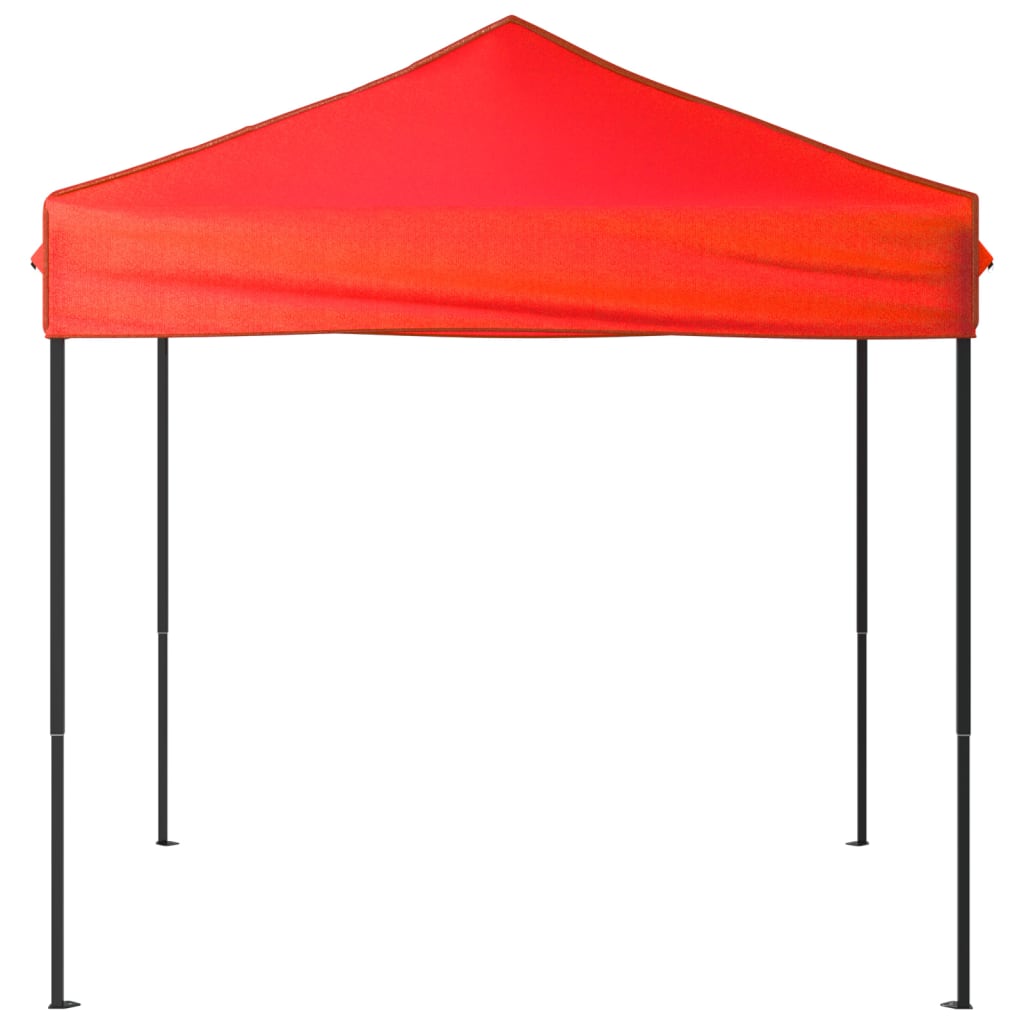 Tenda per Feste Pieghevole Rossa 2x2 m 93499