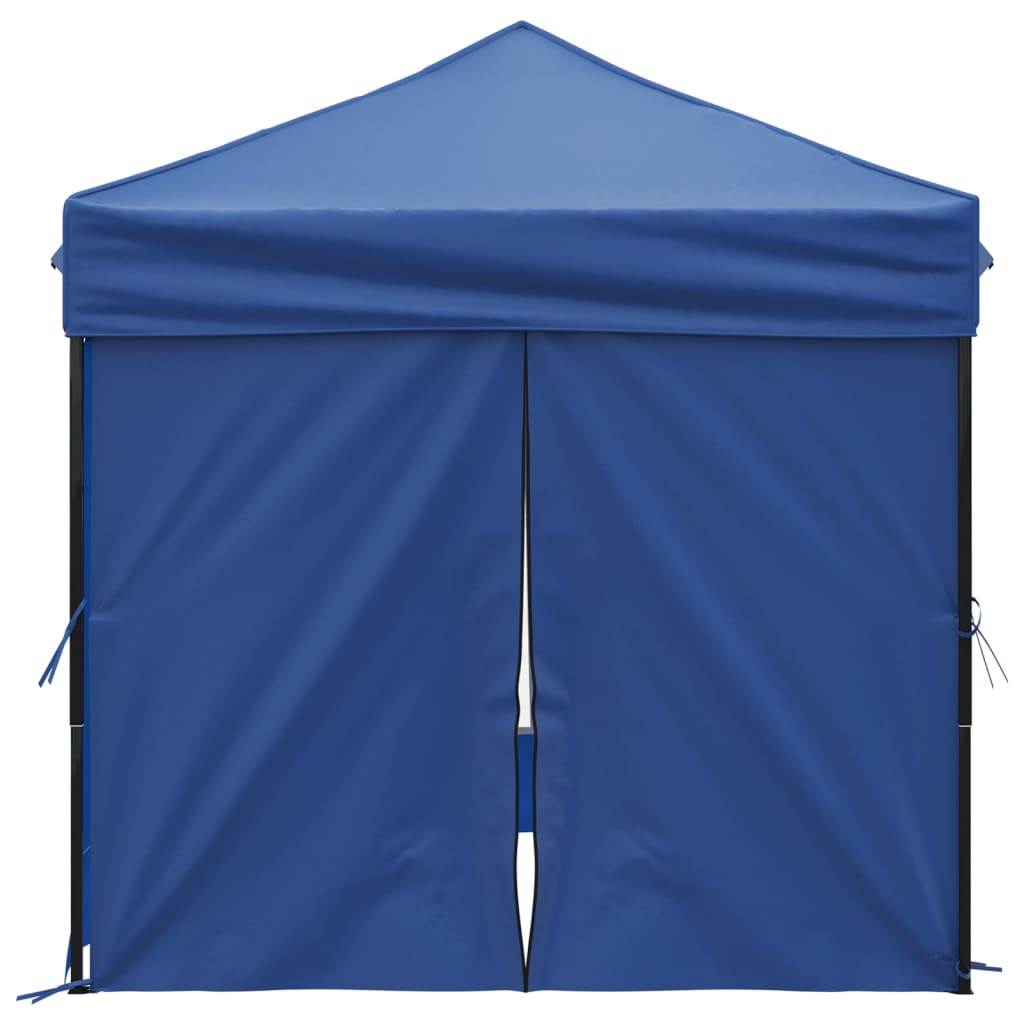 Tenda per Feste Pieghevole con Pareti Laterali Blu 2x2 m cod mxl 66151