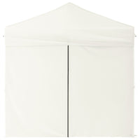 Tenda per Feste Pieghevole con Pareti Laterali Crema 2x2 m cod mxl 66244