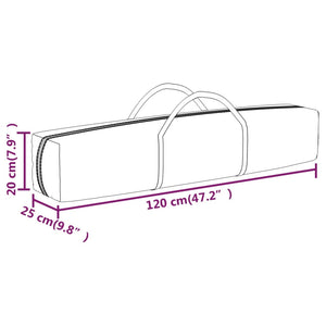 Tenda per Feste Pieghevole con Pareti Laterali Antracite 2x2 m cod mxl 49198