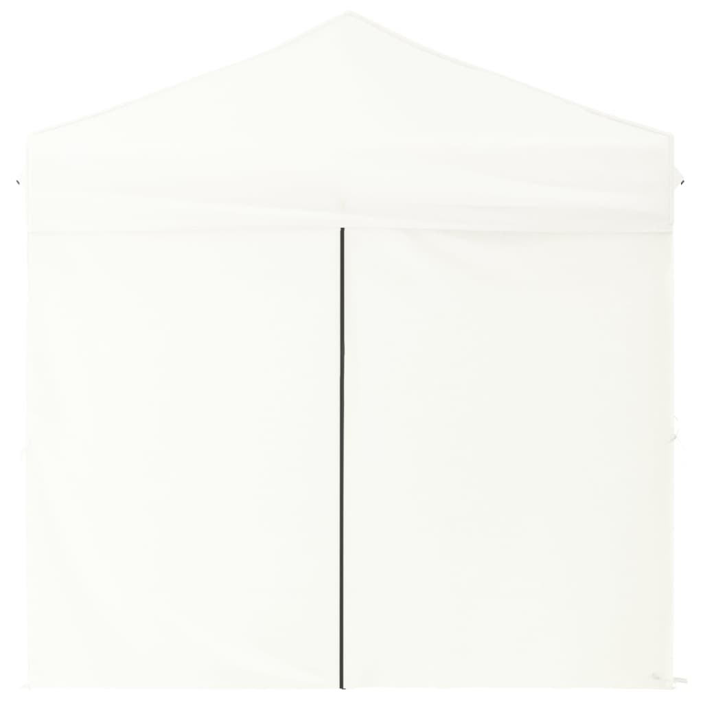 Tenda per Feste Pieghevole con Pareti Laterali Bianco 2x2 m cod mxl 38336