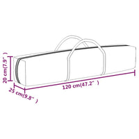 Tenda per Feste Pieghevole con Pareti Laterali Tortora 2x2 m cod mxl 66240