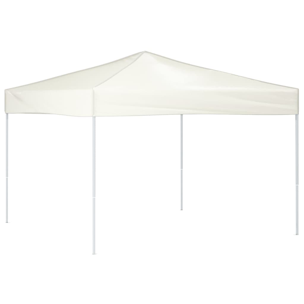 Tenda per Feste Pieghevole Crema 3x3 m