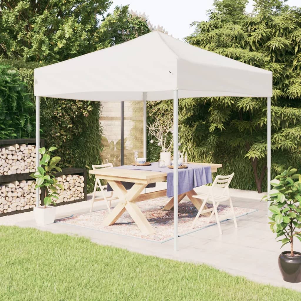 Tenda per Feste Pieghevole Bianca 3x3 m 93517