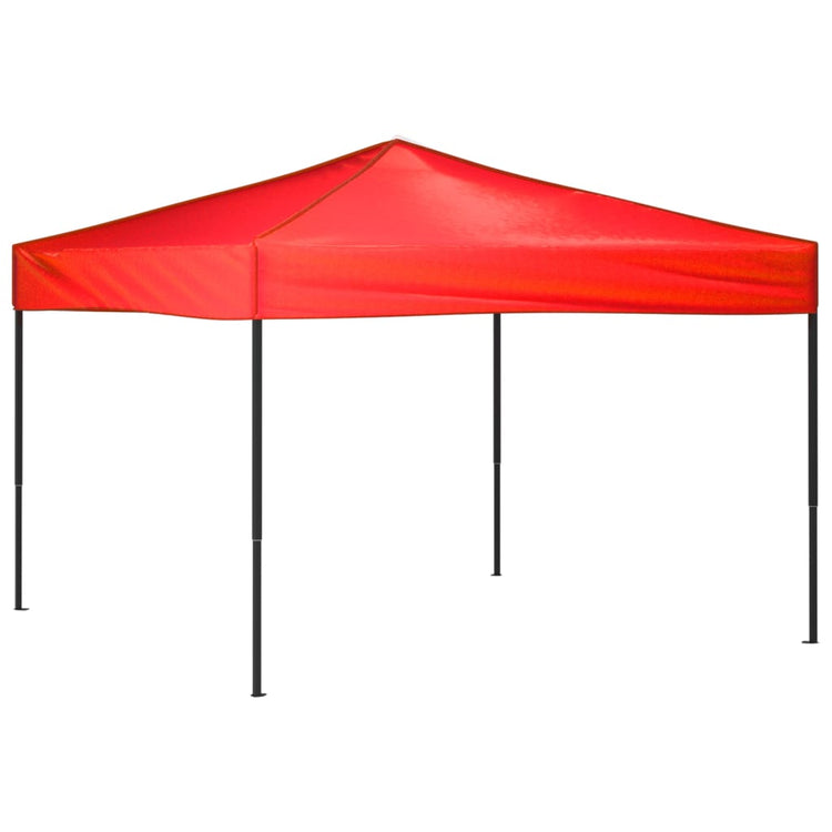 Tenda per Feste Pieghevole Rossa 3x3 m 93520