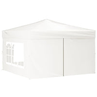 Tenda per Feste Pieghevole con Pareti Laterali Bianco 3x3 m cod mxl 66055