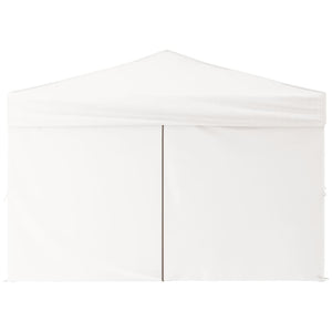 Tenda per Feste Pieghevole con Pareti Laterali Bianco 3x3 m cod mxl 66055