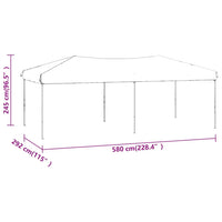 Tenda per Feste Pieghevole Blu 3x6 m cod mxl 65970