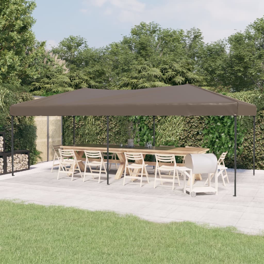 Tenda per Feste Pieghevole Tortora 3x6 m 93540