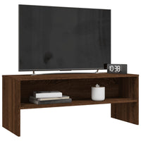 Mobile Porta TV Rovere Marrone 100x40x40cm in Legno Multistrato 815233