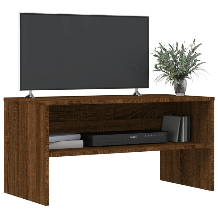 Mobile Porta TV Rovere Marrone 80x40x40 cm in Legno Multistratocod mxl 134737