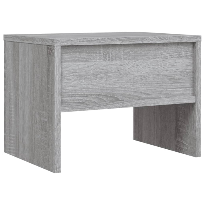 Comodino Grigio Sonoma 40x30x30 cm in Legno Multistrato 815239