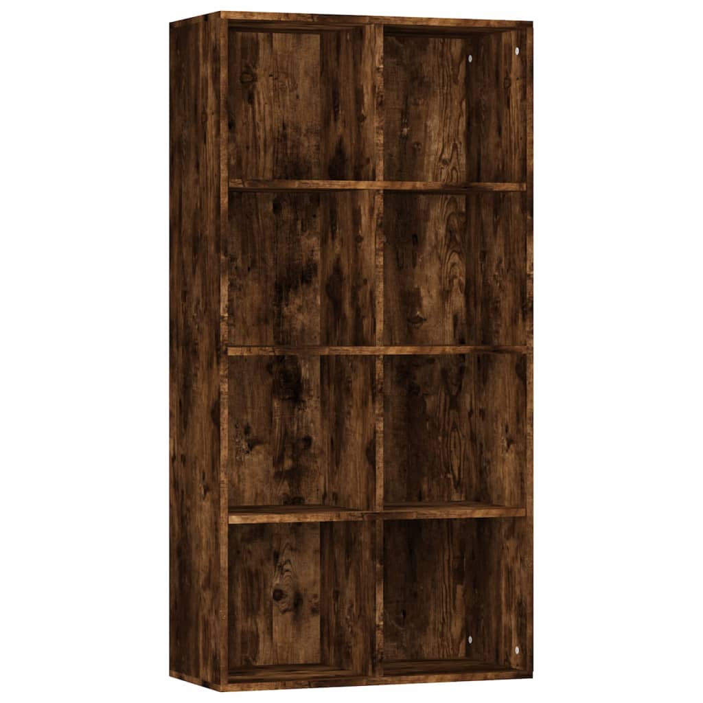 Libreria/Credenza Rovere Fumo 66x30x130 cm in Legno Multistrato cod mxl 20645