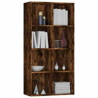 Libreria/Credenza Rovere Fumo 66x30x130 cm in Legno Multistrato cod mxl 20645