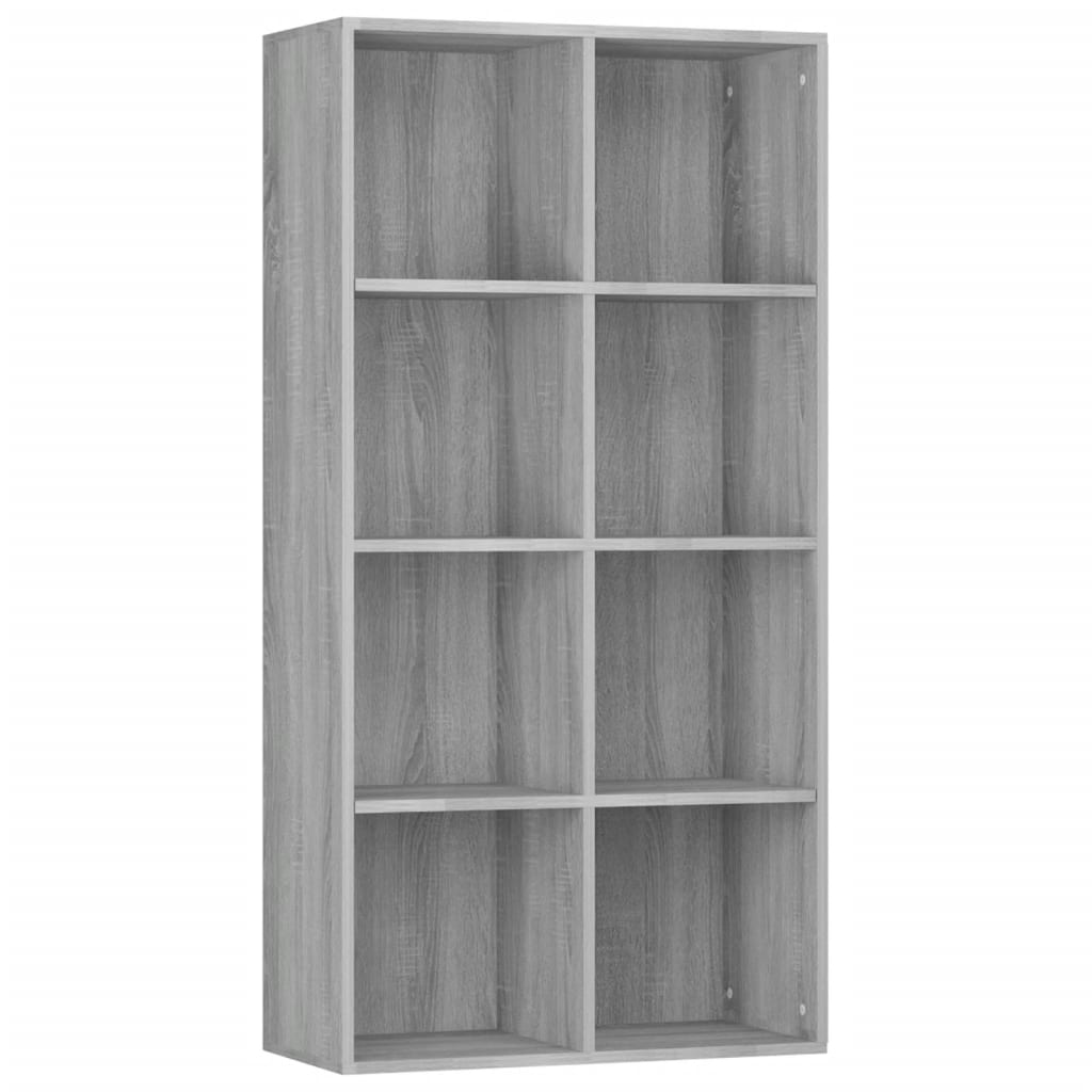 Libreria/Credenza Grigio Sonoma 66x30x130 cm Legno Multistrato cod mxl 6549