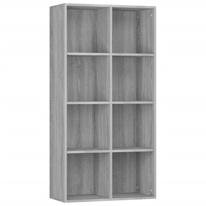 Libreria/Credenza Grigio Sonoma 66x30x130 cm Legno Multistrato cod mxl 6549