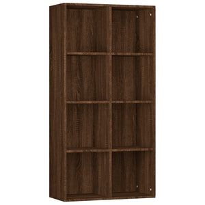 Libreria/Credenza Rovere Marrone 66x30x130 cm Legno Multistrato 815251