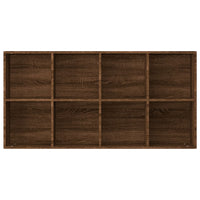 Libreria/Credenza Rovere Marrone 66x30x130 cm Legno Multistrato 815251