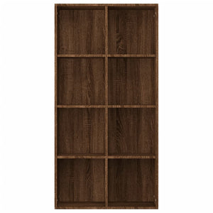 Libreria/Credenza Rovere Marrone 66x30x130 cm Legno Multistrato 815251