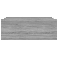 Comodini Pensili Grigio Sonoma 2pz 40x30x15cm Legno Multistrato cod mxl 30404