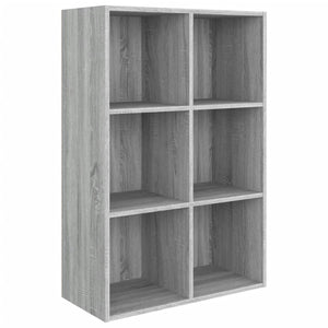 Libreria/Credenza Grigio Sonoma 66x30x98 cm Legno Multistrato cod mxl 19253