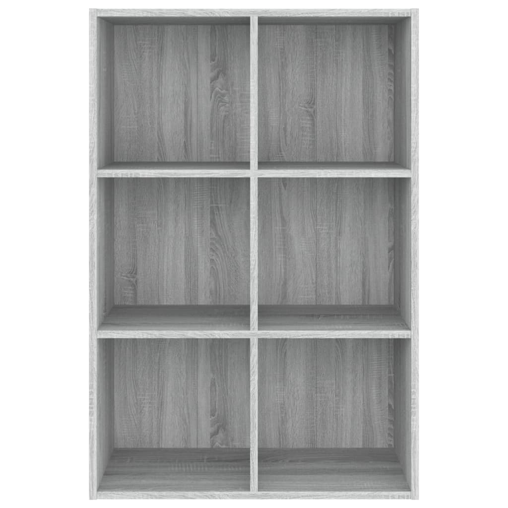 Libreria/Credenza Grigio Sonoma 66x30x98 cm Legno Multistrato cod mxl 19253