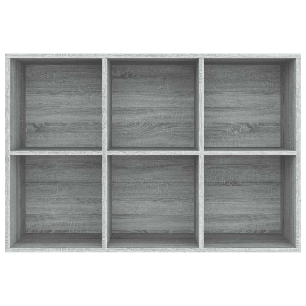 Libreria/Credenza Grigio Sonoma 66x30x98 cm Legno Multistrato cod mxl 19253