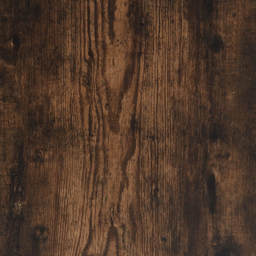 Scrivania Rovere Fumo 100x50x76 cm in Legno Multistrato 815333