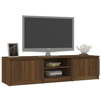 Mobile TV Rovere Marrone 140x40x35,5 cm in Legno Multistrato 815359