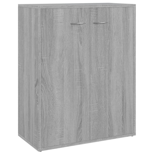 Credenza Grigio Sonoma 60x30x75 cm in Legno Multistrato cod mxl 12669