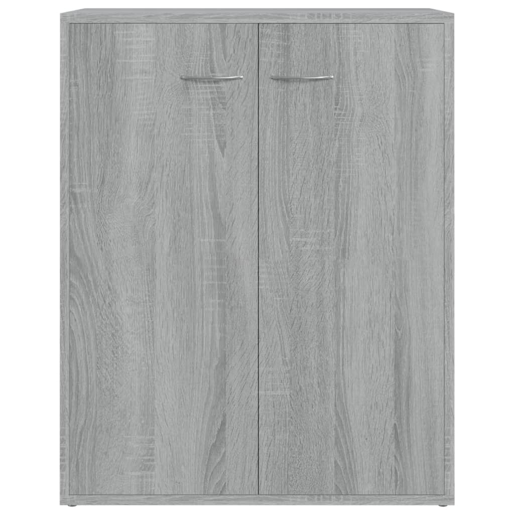 Credenza Grigio Sonoma 60x30x75 cm in Legno Multistrato cod mxl 12669