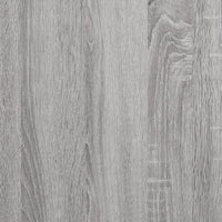 Scrivania Angolare Grigio Sonoma 120x140x75cm Legno Multistrato 815385