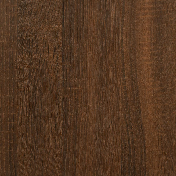 Scrivania Angolo Rovere Marrone 120x140x75 cm Legno Multistrato 815386