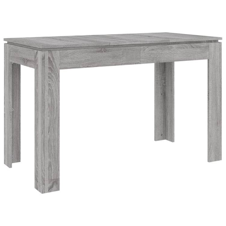 Tavolo da Pranzo Grigio Sonoma 120x60x76 cm Legno Multistrato cod mxl 13601