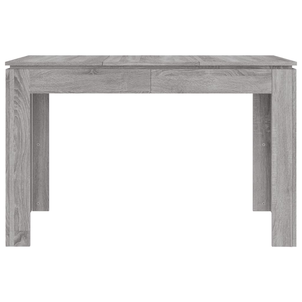 Tavolo da Pranzo Grigio Sonoma 120x60x76 cm Legno Multistrato cod mxl 13601