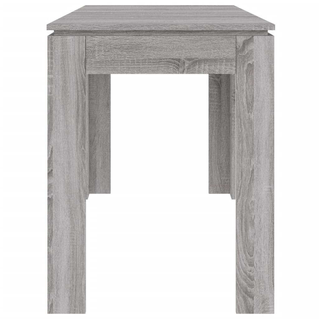 Tavolo da Pranzo Grigio Sonoma 120x60x76 cm Legno Multistrato cod mxl 13601