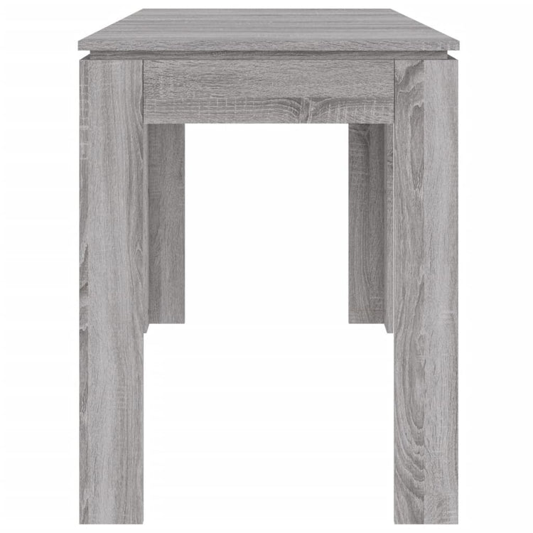 Tavolo da Pranzo Grigio Sonoma 120x60x76 cm Legno Multistrato cod mxl 13601